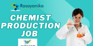 Chemist – Production Job at Jubilant Pharmova Apply Now