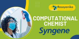 Computational Chemist at Syngene – Pharma Jobs in Bangalore