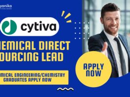 Cytiva Chemical Direct Sourcing Lead - Chemical EngineeringChemistry Graduates Apply Now 