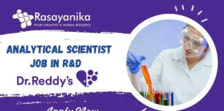 Analytical Scientist Job at Dr. Reddy’s Laboratories - Organic Chem Apply