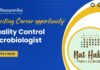 Exciting Career opportunity: Quality Control Microbiologist Job at Nat Habit - Apply Now