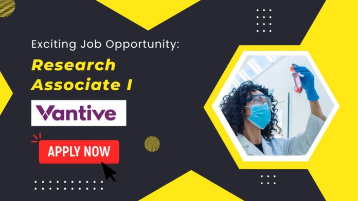Exciting Job Opportunity: Research Associate I Job at Vantive | Apply in Bangalore