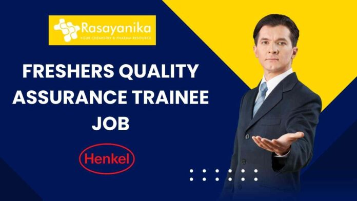Freshers Quality Assurance Trainee Job