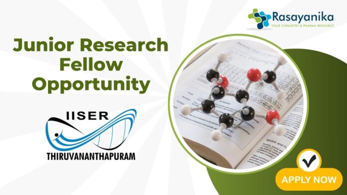 Junior Research Fellow Opportunity