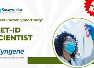 Latest Career Opportunity: MET-ID Scientist Job at Syngene Bangalore | Apply Now