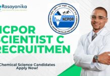 NCPOR Scientist C Recruitment Chemical Science Candidates Apply Now!