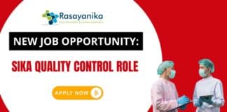 New Job Opportunity: Sika Quality Control Role | Construction Chemicals Plant - Apply Now 
