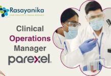 Clinical Operations Manager Job at Parexel | Apply Now 