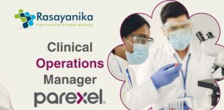 Clinical Operations Manager Job at Parexel | Apply Now 