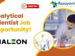 Analytical Scientist Job Opportunity!