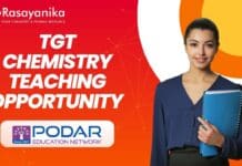 TGT Chemistry Teaching Opportunity