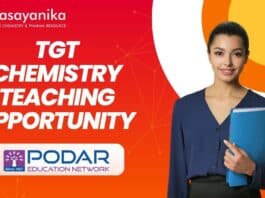 TGT Chemistry Teaching Opportunity