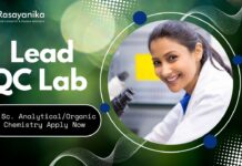 PI Industries Lead QC Lab - M.Sc. AnalyticalOrganic Chemistry Apply Now - PanoliJambusarUdaipur