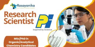 PI Industries Research Scientist -MScPhD in OrganicAnalytical Chemistry Candidates Apply Now!