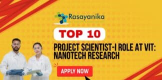 Project Scientist-I Role at VIT: Nanotech Research - Apply Now 