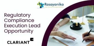 Regulatory Compliance Execution Lead Opportunity