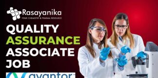 Quality Assurance Associate Job at Avantor – Panoli Apply Now