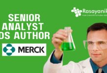 Senior Analyst SDS Author Job at Merck | Apply Now