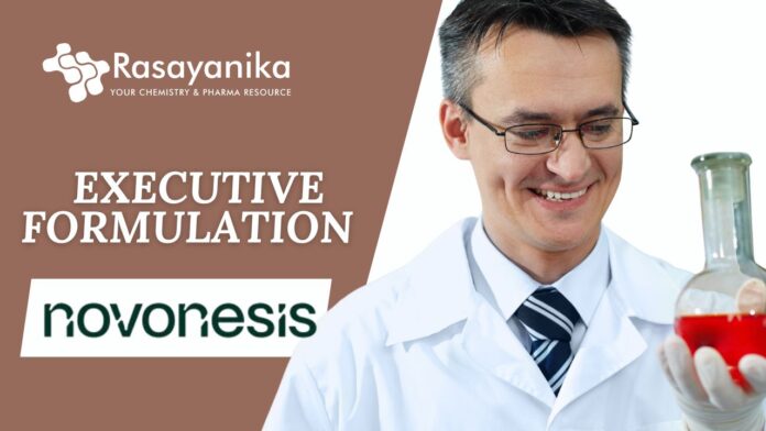 Executive Formulation Job at Novonesis | Apply Now