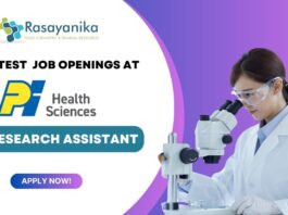 PI Health Sciences Pharmaceutical Sciences Job Opening, Apply Online