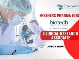 Freshers Pharma Jobs