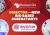 Director – New Bio Based - Surfactants