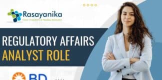 Regulatory Affairs Analyst Role BD Job Opening Bengaluru, India