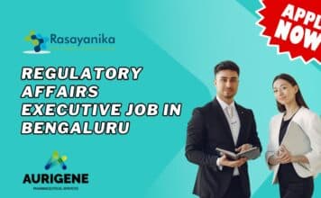 Regulatory Affairs Executive Job at Aurigene Oncology, Bengaluru- Apply Now Regulatory Affairs Executive Job at Aurigene Oncology, Bengaluru- Apply Now