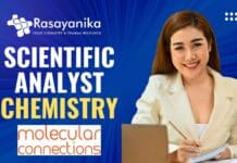 Scientific Analyst Chemistry Job at Molecular Connections, Apply Online