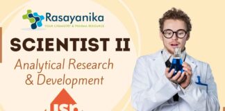 Scientist II - Analytical Research & Development USP Careers