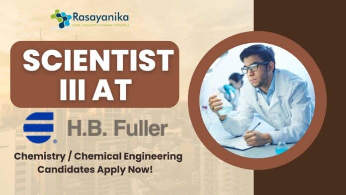 Scientist Job at HB Fuller Scientist Job at HB Fuller