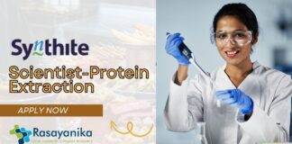 Scientist-Protein Extraction Job in Kochi | Synthite Industries- Apply Now 