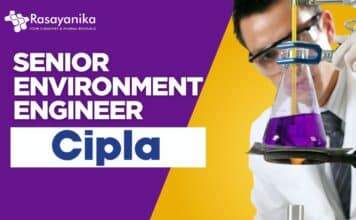 Senior Environment Engineer Job at Cipla – Apply Now!