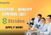 Strides Pharma Executive - Quality Control (QC) - Pondicherry, Apply Now!