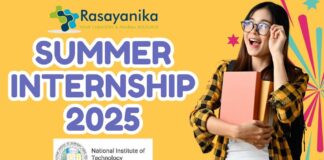 Summer Internship at NIT Raipur 2025 – Apply Now!