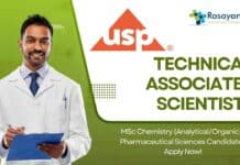 Technical AssociateScientist I Job at USP – MSc Chemistry (AnalyticalOrganic) Pharmaceutical Sciences Candidates Apply Now!
