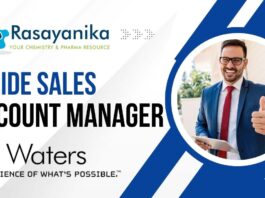Waters Hiring Chemistry Professionals Inside Sales Manager