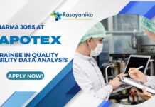 Apotex Trainee Position