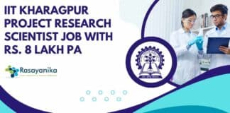 IIT Kharagpur Project Research Scientist Job