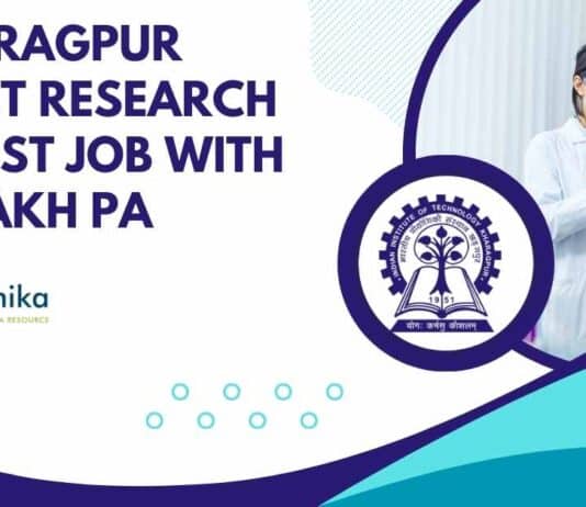 IIT Kharagpur Project Research Scientist Job