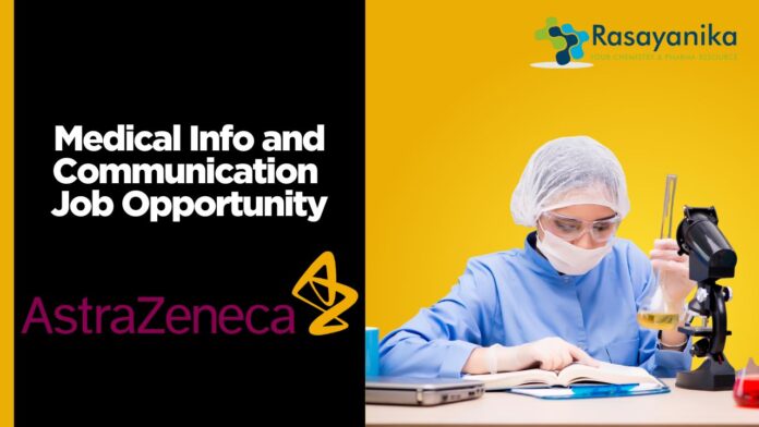 Medical Info and Communication Job Opportunity
