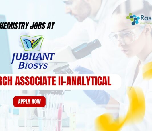 Jubilant Biosys Research Associate