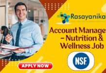 Account Manager II Job - Nutrition & Wellness,