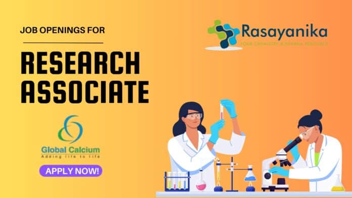 Job openings for Research Associate