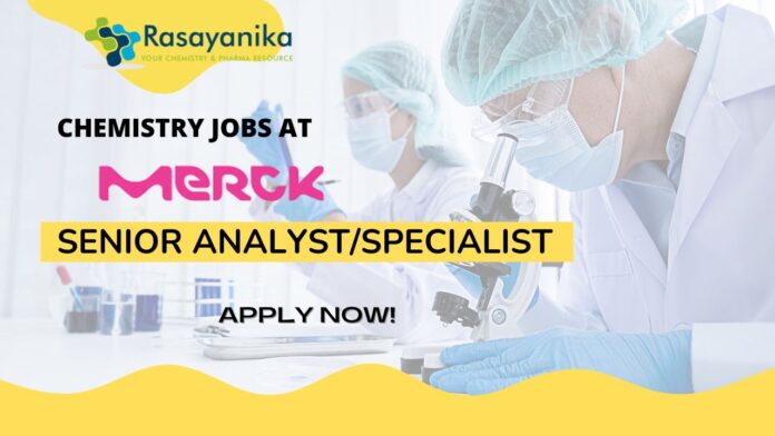Chemistry jobs at Merck
