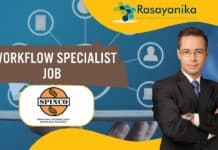  Workflow Specialist Job role at Spinco, Biotech –