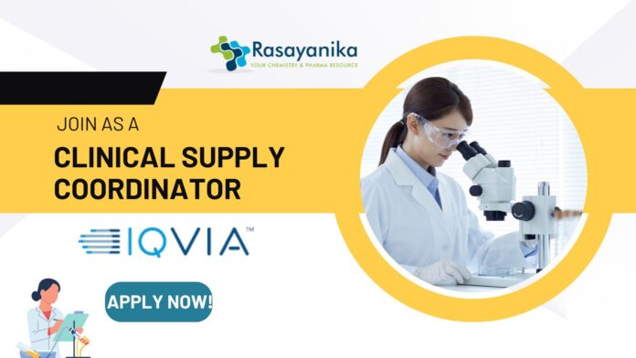 Clinical Supply Coordinator at IQVIA