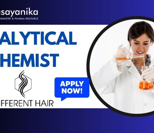 Analytical Chemist Job Position for HPLC & AAS at Different Hair Pvt. Ltd