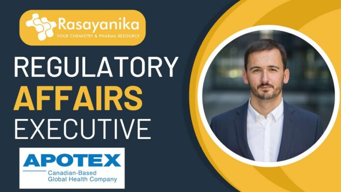 Apotex Regulatory Affairs Executive – Lifecycle Management Job