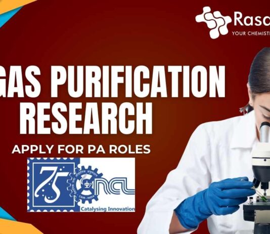 Biogas Purification Research CSIR NCL Apply for PA Roles